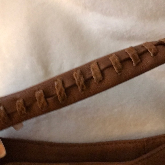 CHI Carlos Falchi Brown Leather handbag - Picture 7 of 8